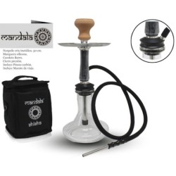 NARGUILE MANDALA Z-21 BLACK 50CM 1MG + BAG