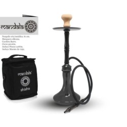 NARGUILE MANDALA Z-20 BLACK 61CM 1MG + BAG
