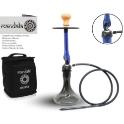 NARGUILE MANDALA Z-19 BLUE 65CM 1MG + BAG