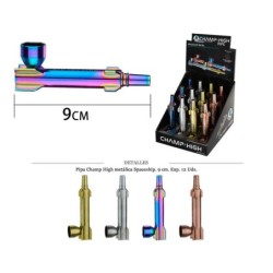 PIPA MET CHAMP HIGH SPACESHIP 9 CM 12 UDS