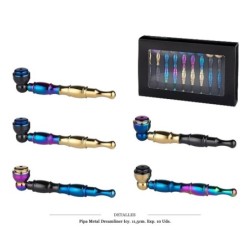 PIPA METAL DREAMLINER ICY 11,5CM 10 UDS