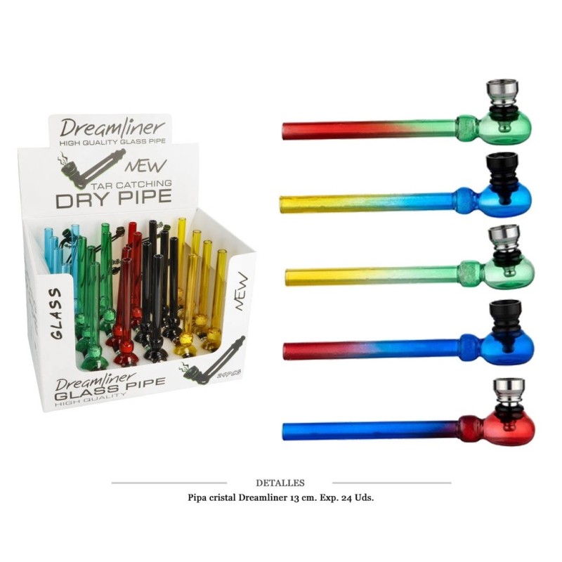 PIPA CRISTAL DREAMLINER COLORS 13CM 24 UDS