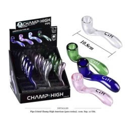 PIPA CRISTAL CHAMP HIGH AMERICAN 11CM 12 UDS