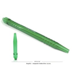 BOQ + ADAPTADOR GOLDEN RIVER VERDE 29 CM