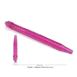 BOQ + ADAPTADOR GOLDEN RIVER ROSA 29 CM