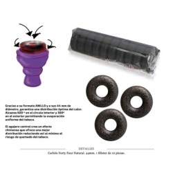CARBON FORTY FOUR NATURAL 44MM BLISTER 10 UDS