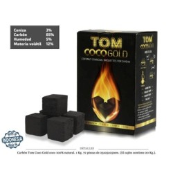 CARBON 1KG TOM COCO GOLD 25MM 72 UDS