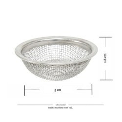 REJILLA CAZOLETA 5X1,6 CM 1 UD