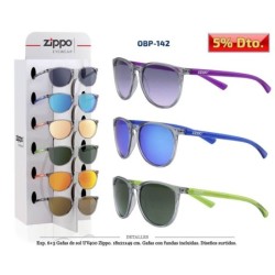 GAFAS SOL ZIPPO UV400 OBP-142 9 UDS