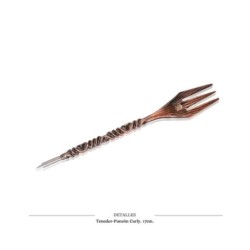 TENEDOR PUNZON CURLY COBRE 1 UD