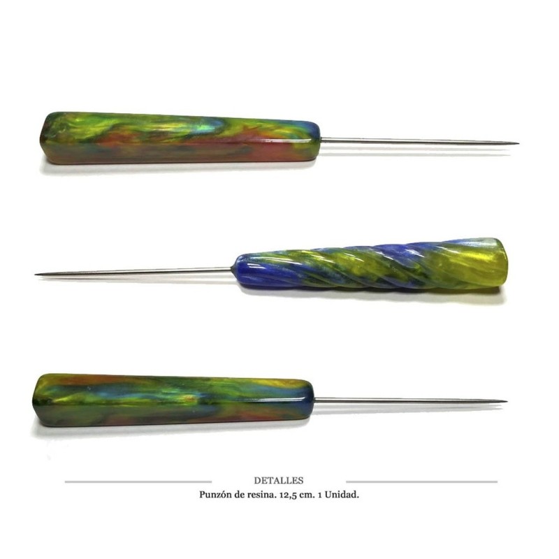 PUNZON RESINA 12,5 CM 1 UD