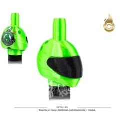 BOQUILLA 3D SAPIENS CASCO VERDE 1 UD