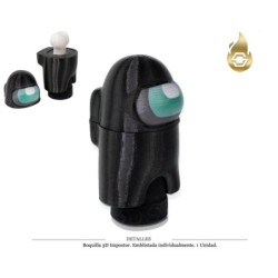 BOQUILLA 3D SAPIENS IMPOSTOR NEGRO 1 UD