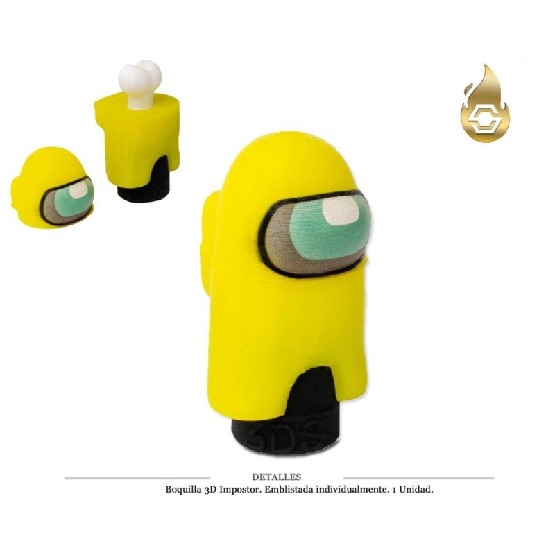 BOQUILLA 3D SAPIENS IMPOSTOR AMARILLO 1 UD