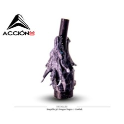 BOQUILLA 3D ACCION DRAGON NEGRO 1 UD