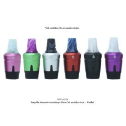 BOQUILLA ALUMINIO ANIMALEYS COL. SURTIDO 1 U