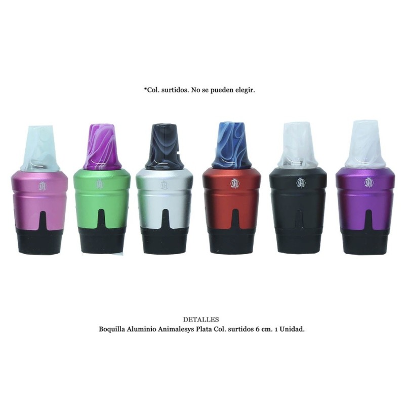 BOQUILLA ALUMINIO ANIMALEYS COL. SURTIDO 1 U