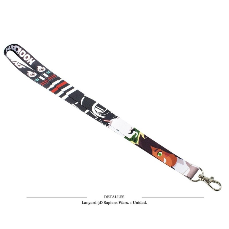 LANYARD 3D SAPIENS WARS 1 UD
