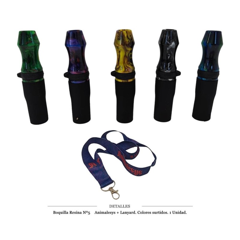 BOQUILLA RESINA ANIMALESYS+LANYARD 1UD Número5