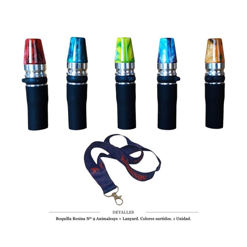 BOQUILLA RESINA ANIMALESYS+LANYARD 1UD Número9