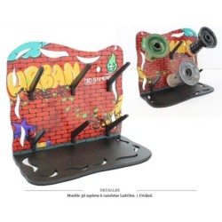 MUEBLE 3D SAPIENS 6 CAZOLETAS LADRILLOS 1 UD