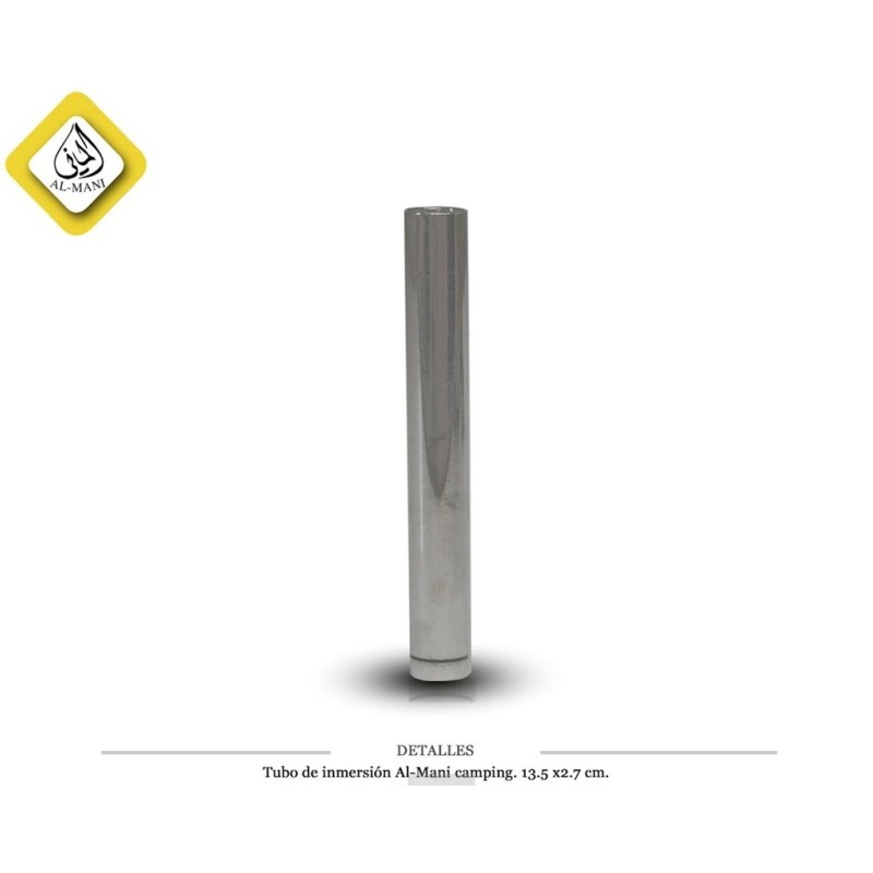 TUBO INMERSION AL-MANI CAMPING 13,5X2,7 CM