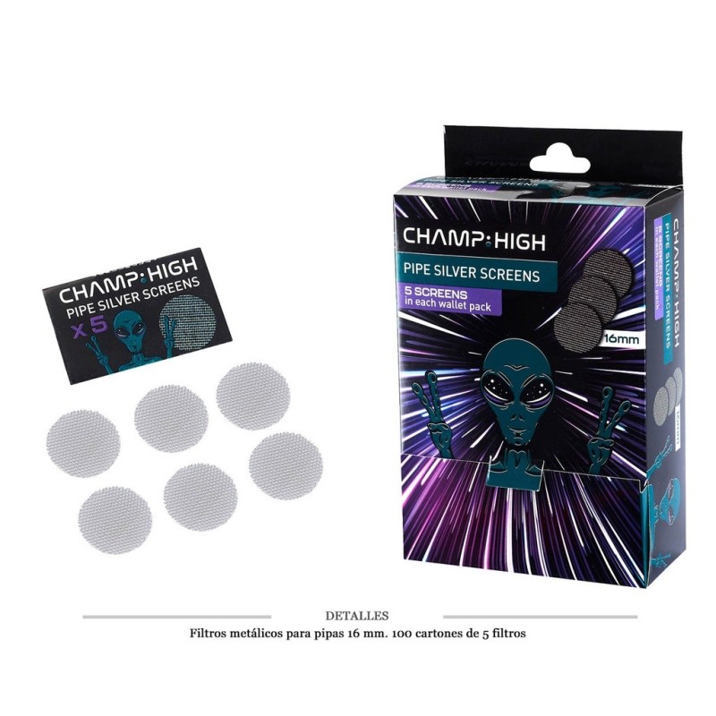 REJILLA METAL CHAMP 16MM 100X5 UDS