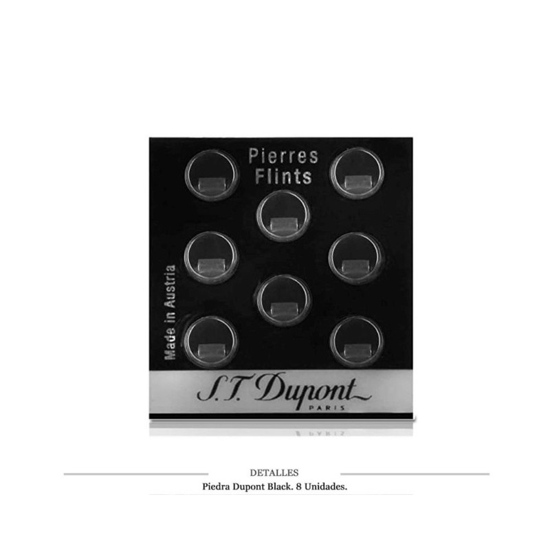 PIEDRA DUPONT BLACK 8 UDS