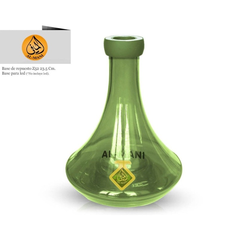 BASE NARGUILE AL-MANI Z52 23,5 CM VERDE