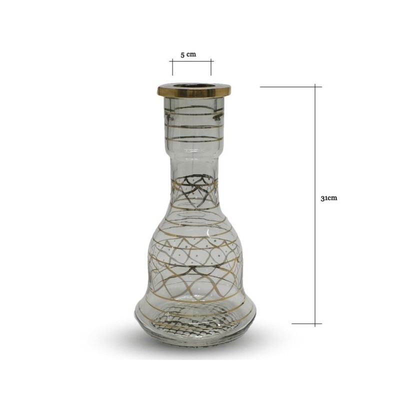 BASE NARGUILE BOHEMIA N2 31X5X15 CM