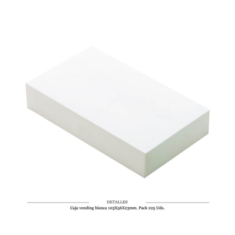 CAJA MAQUINA EXPENDEDORA 103X56X23MM 225 UDS