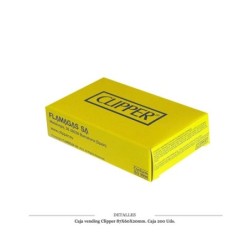 CAJA CLIPPER MAQUINA EXPENDEDORA 87X60X20MM 200 UDS
