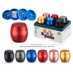 GRINDER CHAMP MET I.T.IND. ORIGIN 40X50MM 4P 6 UDS