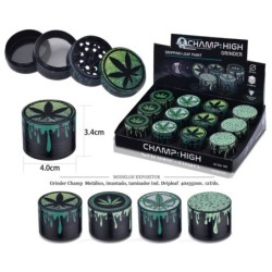 GRINDER CHAMP MET I.T.IND. DRIPLEAF 40X35MM 12 UDS