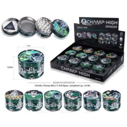 GRINDER CHAMP MET I.T.IND. SPACE 50X36MM 4P 12 UDS