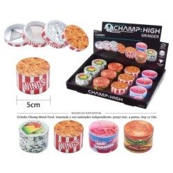 GRINDER CHAMP MET I.T.IND. FOOD 50X37MM 4P 12 UDS