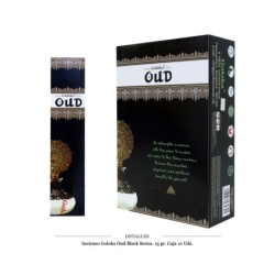 INCIENSO GOLOKA OUD BLACK SERIES 15GR 12 UDS