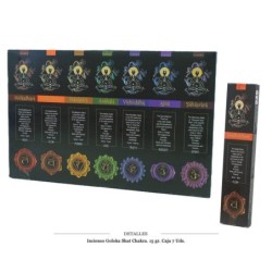 INCIENSO GOLOKA SHAT CHAKRA 15GR 7 UDS