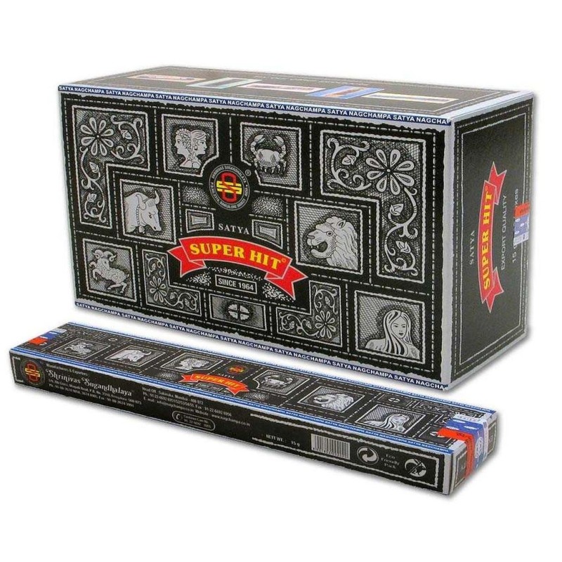 INCIENSO NAG CHAMPA SUPER HIT 15GR 12 UDS