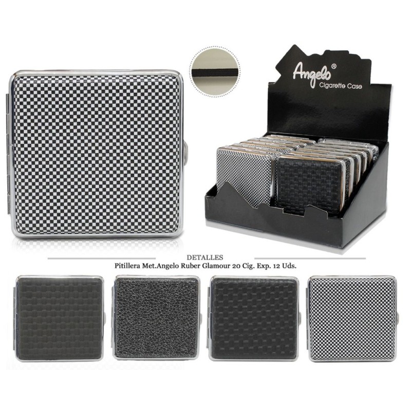 PITILLERA MET ANGELO RUBBER GLAMOUR 20 CIG 12 UDS