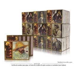 CERILLA F-16 MAD PIPA 3 ESTRELLAS 10 PACK DE 5 UDS