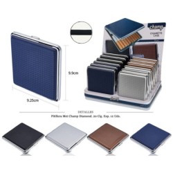 PITILLERA MET CHAMP DIAMOND 20 CIG 12 UDS
