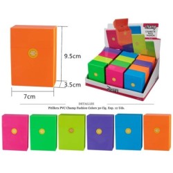 PITILLERA PVC CHAMP FASHION COLOR 30 CIG 12 UDS