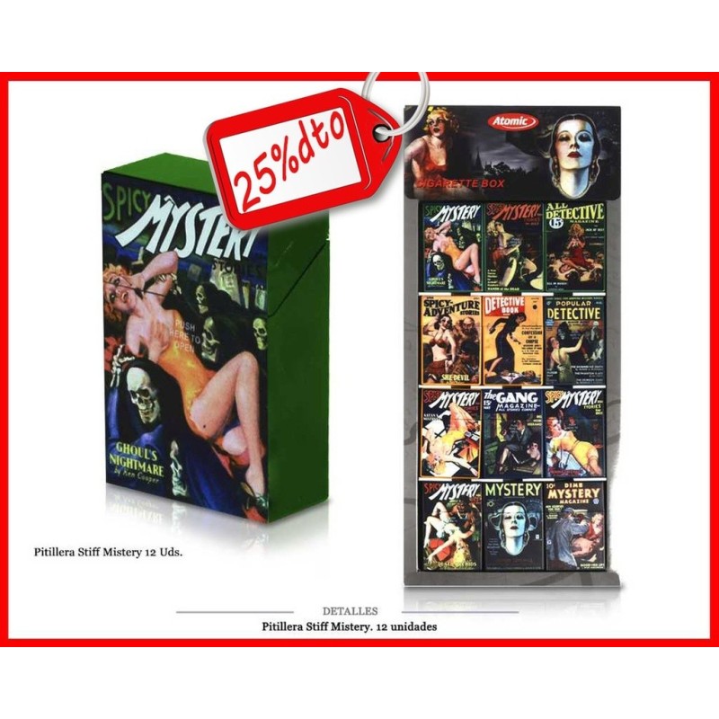 PITILLERA PVC ATOMIC STIFF MISTERY 12 UDS