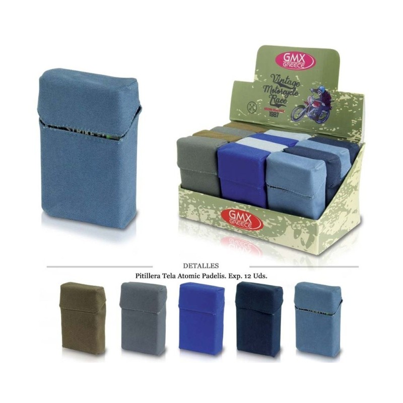 PITILLERA TELA ATOMIC PADELIS 12 UDS