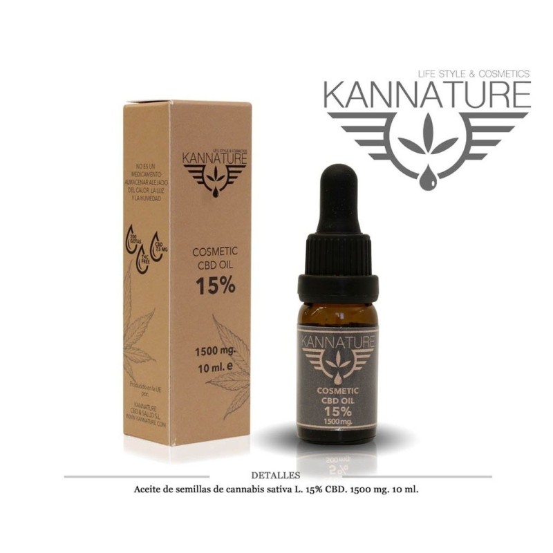 ACEITE KANNATURE 15% CBD 10 ML