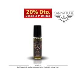 ACEITE ROLL-ON KANNATURE 5% CBD