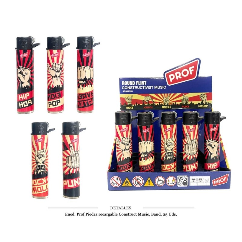 ENCD. PROF PIEDRA CONSTRUCT MUSIC 25 UDS