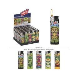 ENCD. PROF PIEZO RECARGABLE SMOKE 50 UDS