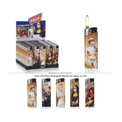 ENCD. PROF PIEZO RECARGABLE MASKED ART 50 UDS